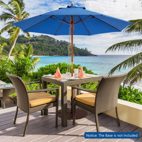 Dynamo 2.83M Parasol with 3 Gear Position and Sturdy Design in Blue