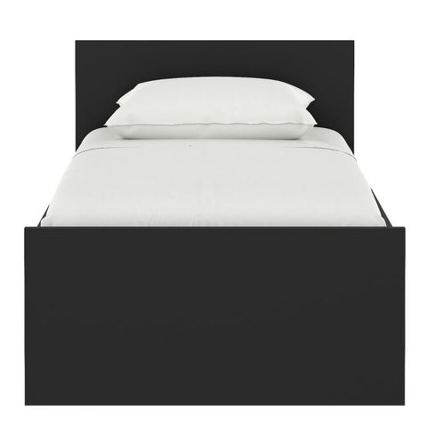 Charming and Modern Glossy Laminated Board Single Bed