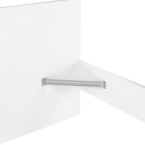 Charming and Modern Glossy Laminated Board Single Bed