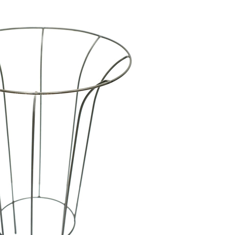 Elegant and Versatile Fluted Plant Climber with Zinc Finish