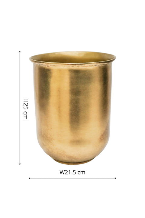 Antique Luxurious Brass Metal Planter