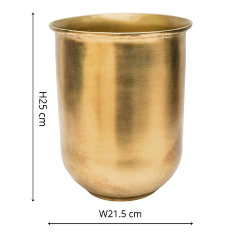 Antique Luxurious Brass Metal Planter
