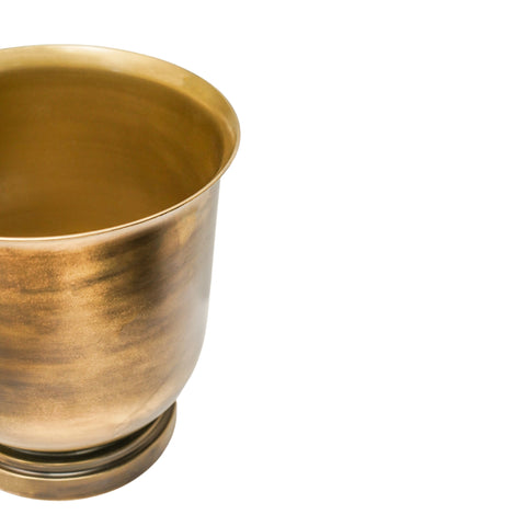 Antique Luxurious Brass Urn style Metal Planter