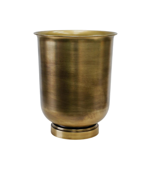 Antique Luxurious Brass Urn style Metal Planter