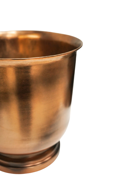 Antique Luxurious Copper Urn style Metal Planter