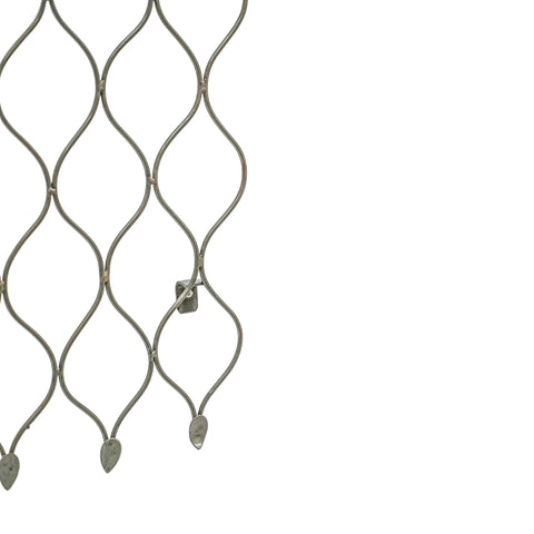 Versatile Outdoor Trellis with Honeycomb Design and Zinc Finish