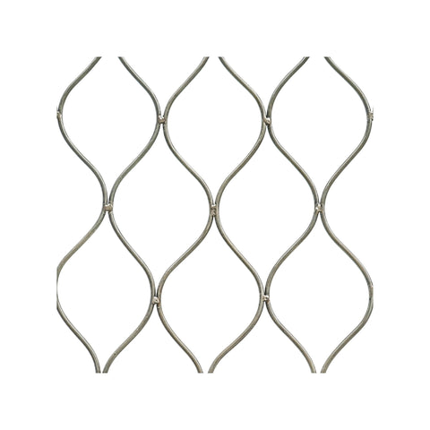 Versatile Outdoor Trellis with Honeycomb Design and Zinc Finish