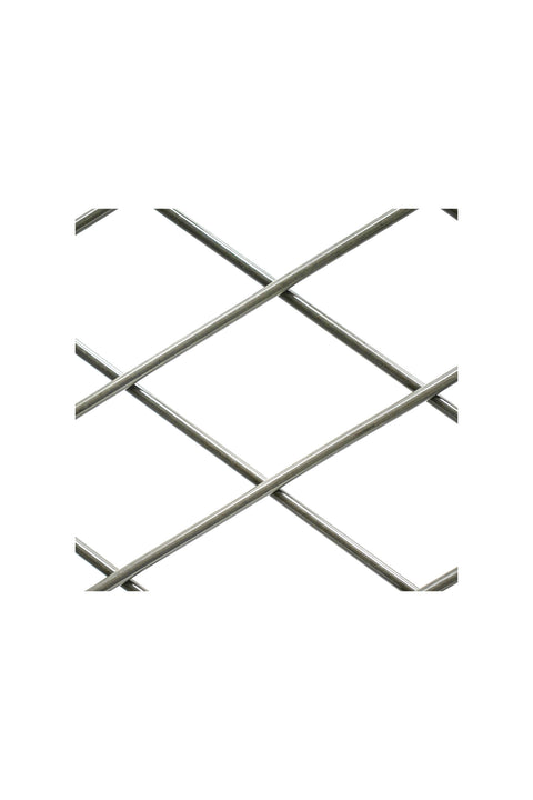 Modern Outdoor Trellis with Linear Design and Zinc Finish