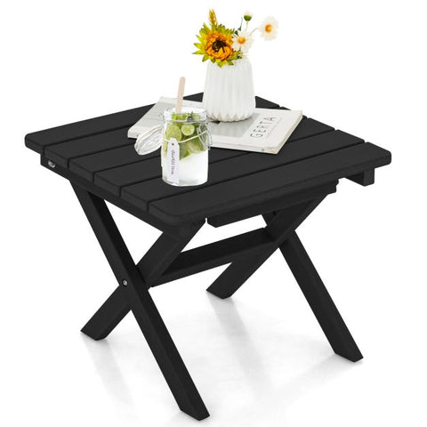 Outdoor Folding Side Table for Indoor and Outdoor Use