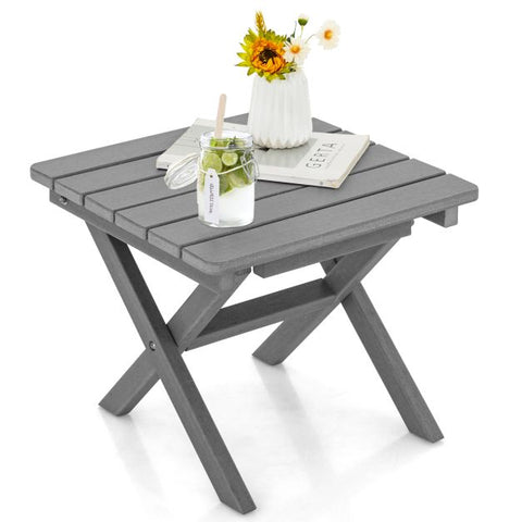 Outdoor Folding Side Table for Indoor and Outdoor Use