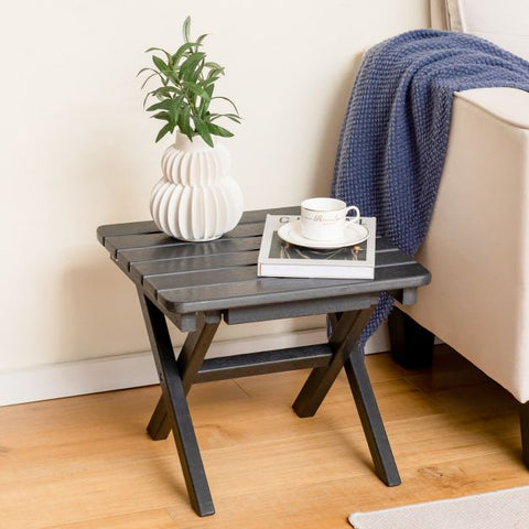 Outdoor Folding Side Table for Indoor and Outdoor Use