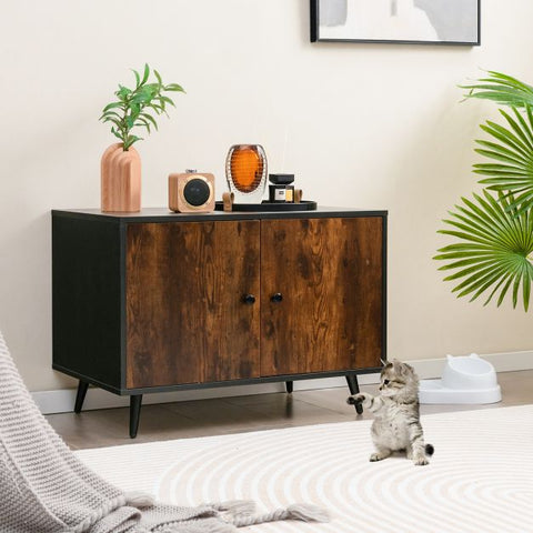 Sleek Cat Litter Box Enclosure