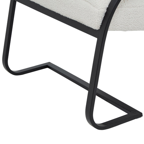 Stylish and Ergonomic Ribbed Arm Chair in Grey