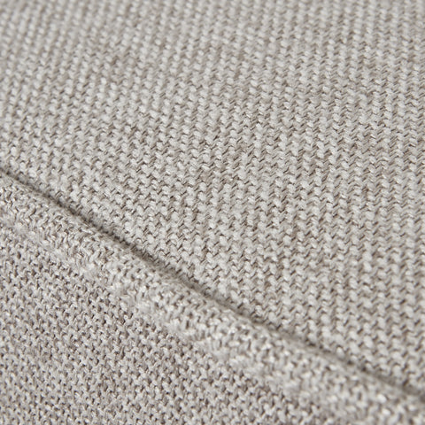 Minimalist and Modern Swivel Chair in Oatmeal