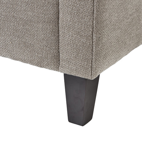 Soft and Plush Snuggle Chair with Cushions in Taupe