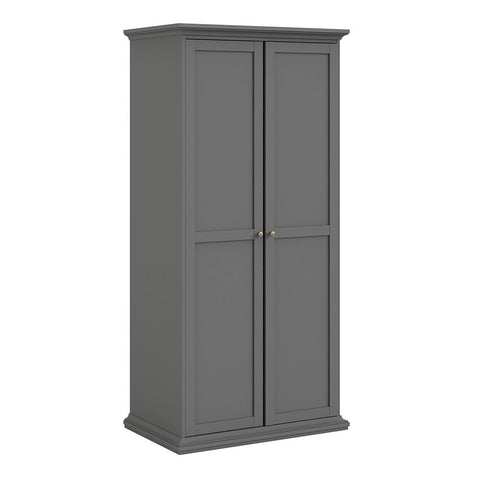 Timeless and Elegant Wardrobe with Adjustable Shelves and Parisian Charm