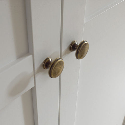 Timeless and Elegant Wardrobe with Adjustable Shelves and Parisian Charm