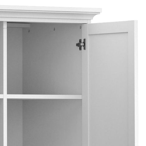Timeless and Elegant Wardrobe with Adjustable Shelves and Parisian Charm