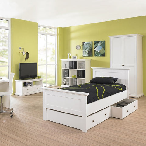 Timeless and Elegant Wardrobe with Adjustable Shelves and Parisian Charm