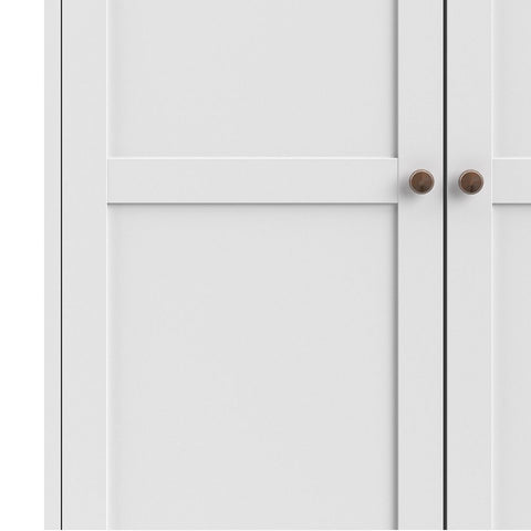 Timeless and Elegant Wardrobe with Adjustable Shelves and Parisian Charm