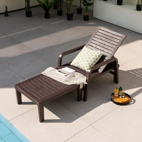 Outdoor Adjustable Lounge Chair