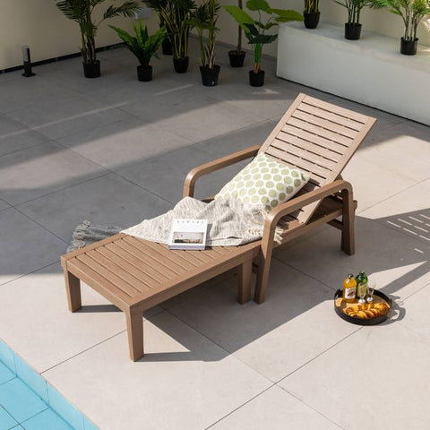 Outdoor Adjustable Lounge Chair