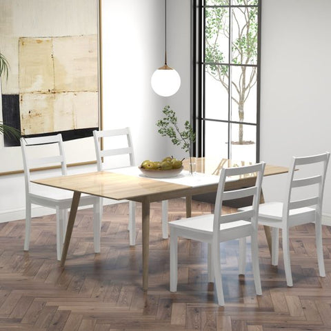 Classic Wooden Set of 2 Dining Chairs