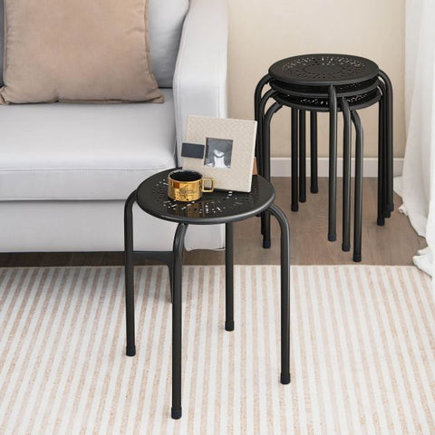 Occasional Set of 6 Dining Stools
