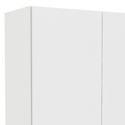 Minimalistic and Neat Wardrobe with Adjustable Hinges and Sleek Design