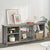 Rustic and Elegant Spacious TV Stand with Ample Storage