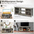 Rustic and Elegant Spacious TV Stand with Ample Storage