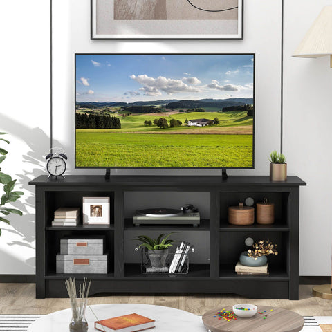 Elegant and Spacious TV Stand with Multiple Storage Consoles and 165cm TV Capacity