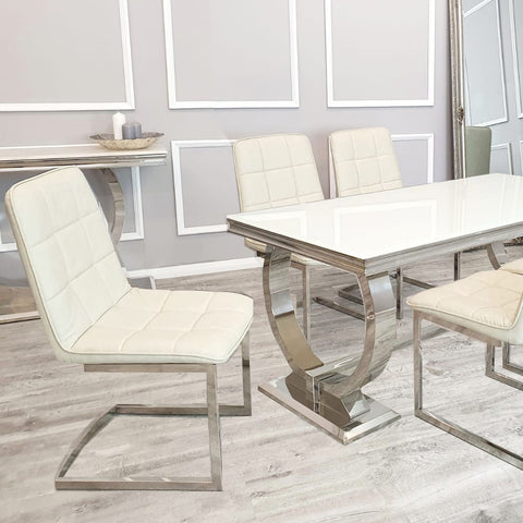 Tara Faux Leather Dining Chair