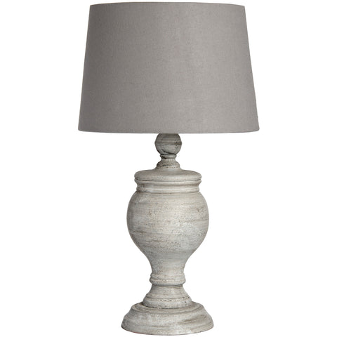 Elegant and Simple Linen Shade with Stylish Neutral Tone Base