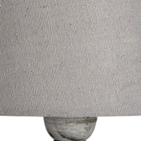 Elegant and Simple Linen Shade with Stylish Neutral Tone Base