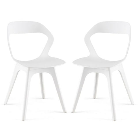 Simple Set of 2 Dining Chairs