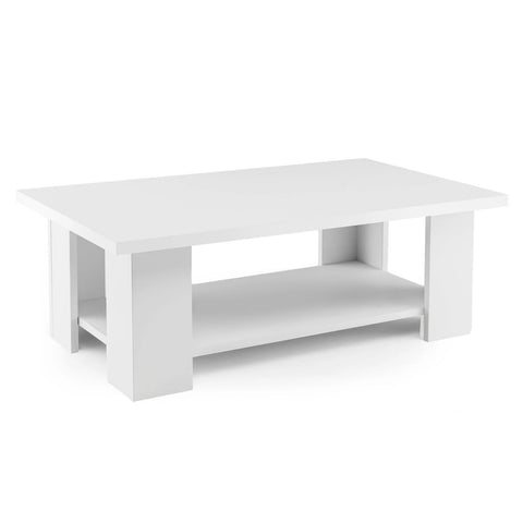 Stylish and Versatile 2-Tier Coffee Table with Minimalistic Style