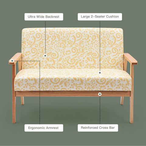 Flowerland Garden Inspire 2 Seater Sofa in 115cm Length