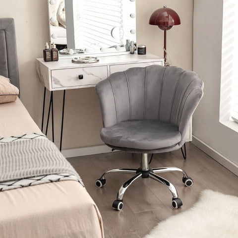 Stylish Shell Design Multi-Function Office Chair with Height Adjustment