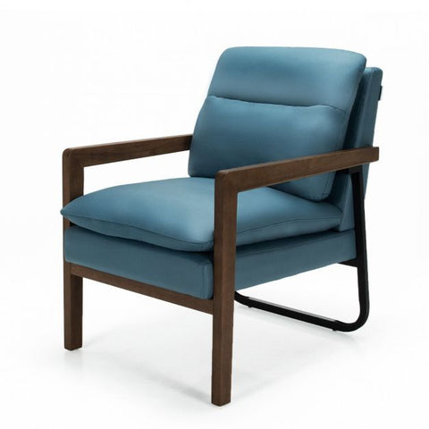 Artistic Armchair with Soften Backrest and Seat
