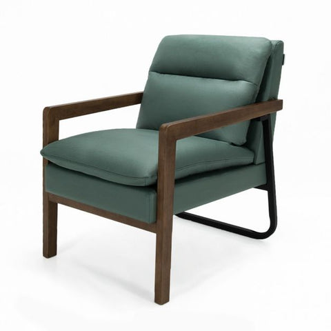 Artistic Armchair with Soften Backrest and Seat