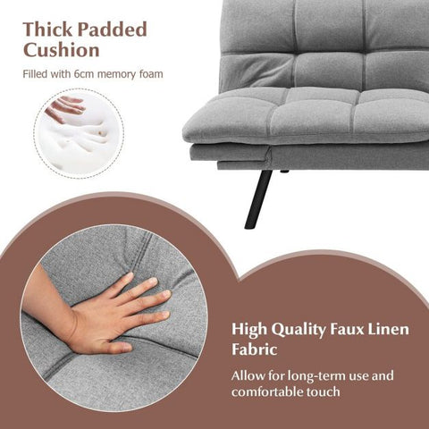 Multi-Functional 5 in 1 Sofa Bed for 2 People