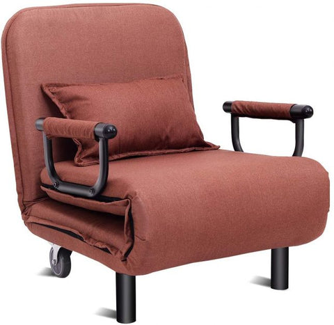 Multi-Functional 3 in 1 Single Sofa Bed with Pillow