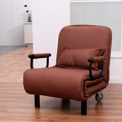 Multi-Functional 3 in 1 Single Sofa Bed with Pillow