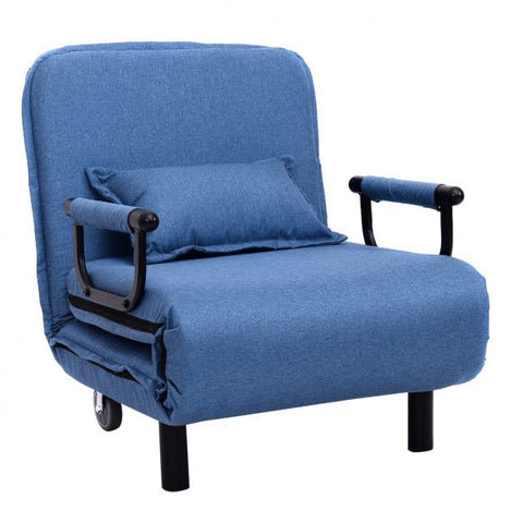 Multi-Functional 3 in 1 Single Sofa Bed with Pillow