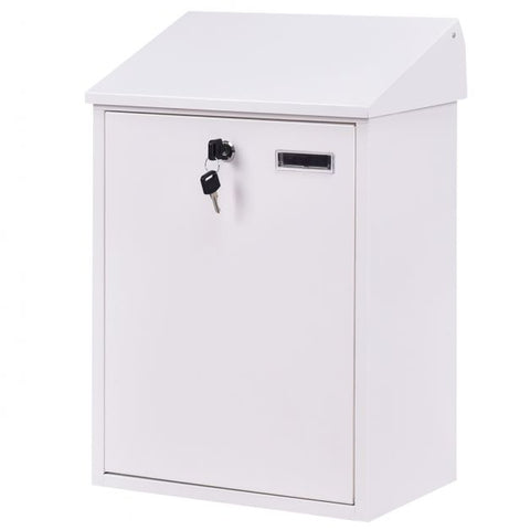 Wall Mounted Premium Steel Lockable Letter Box