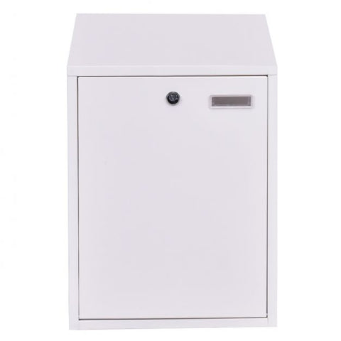 Wall Mounted Premium Steel Lockable Letter Box