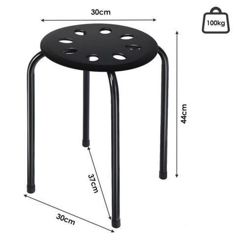 Occasional Set of 6 Dining Stools