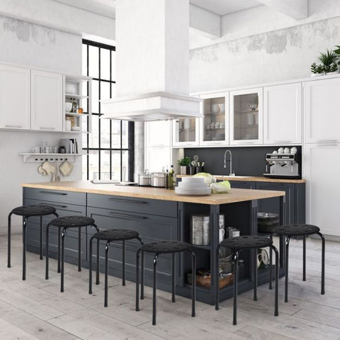 Occasional Set of 6 Dining Stools
