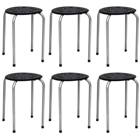 Occasional Set of 6 Dining Stools